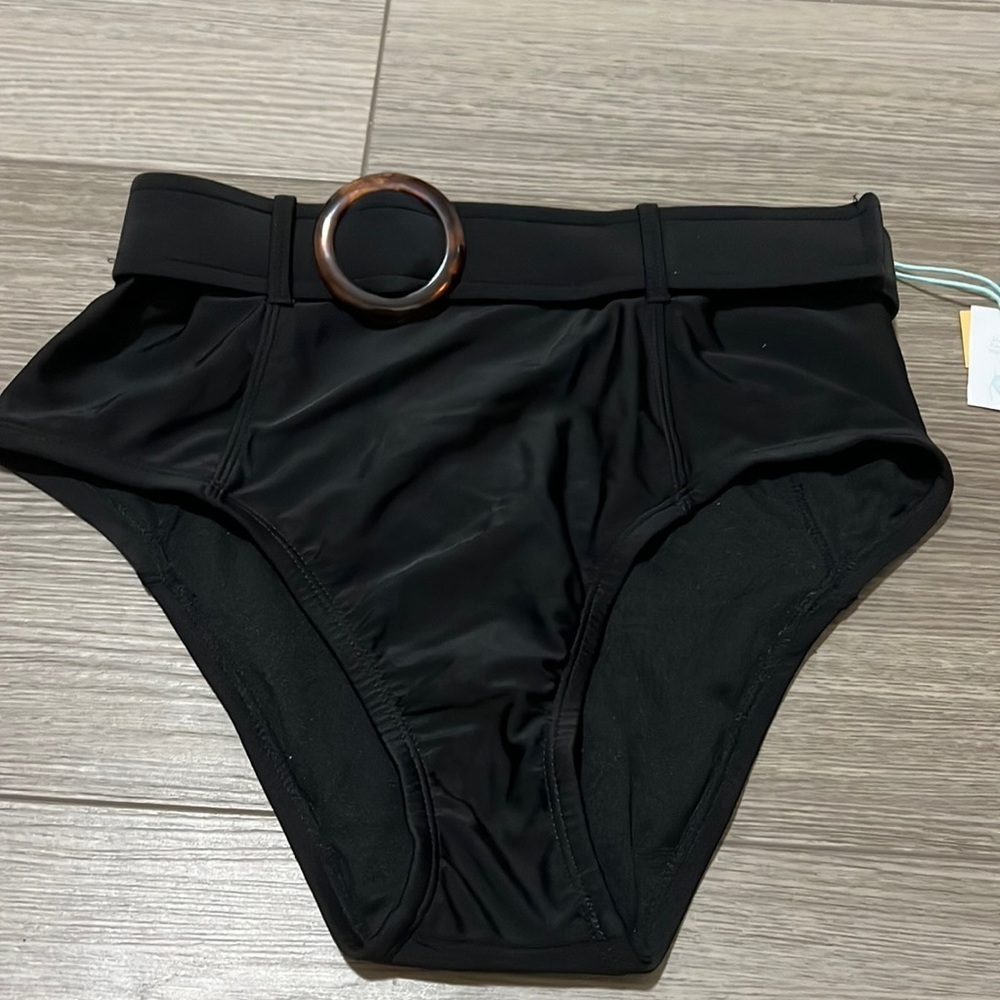 Black bikini bottom